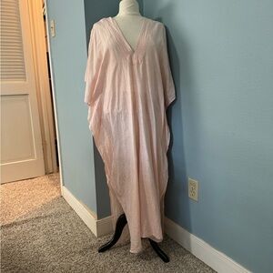 Pondicherie cotton pale pink. One size. Wore once for pictures